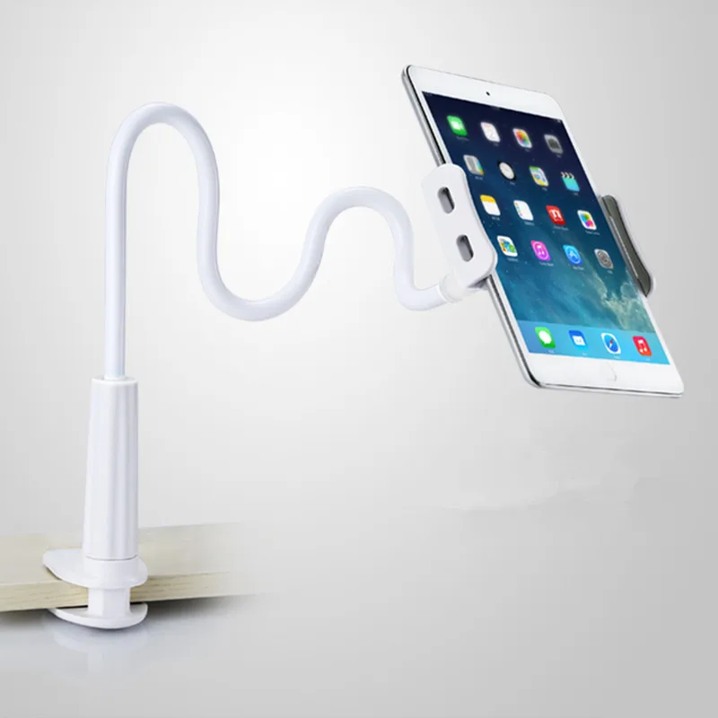 
Factory Wholesale Flexible Foldable Long Arm 80CM Gooseneck Phone Holder 360 Rotating Lazy Desktop Tablet Stand Holder for Bed 