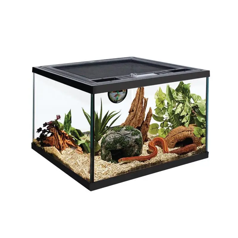 

Manufacturers wholesale Float glass reptile terrarium Amazon sells Reptile box tank lizard reptile cage, Transparent