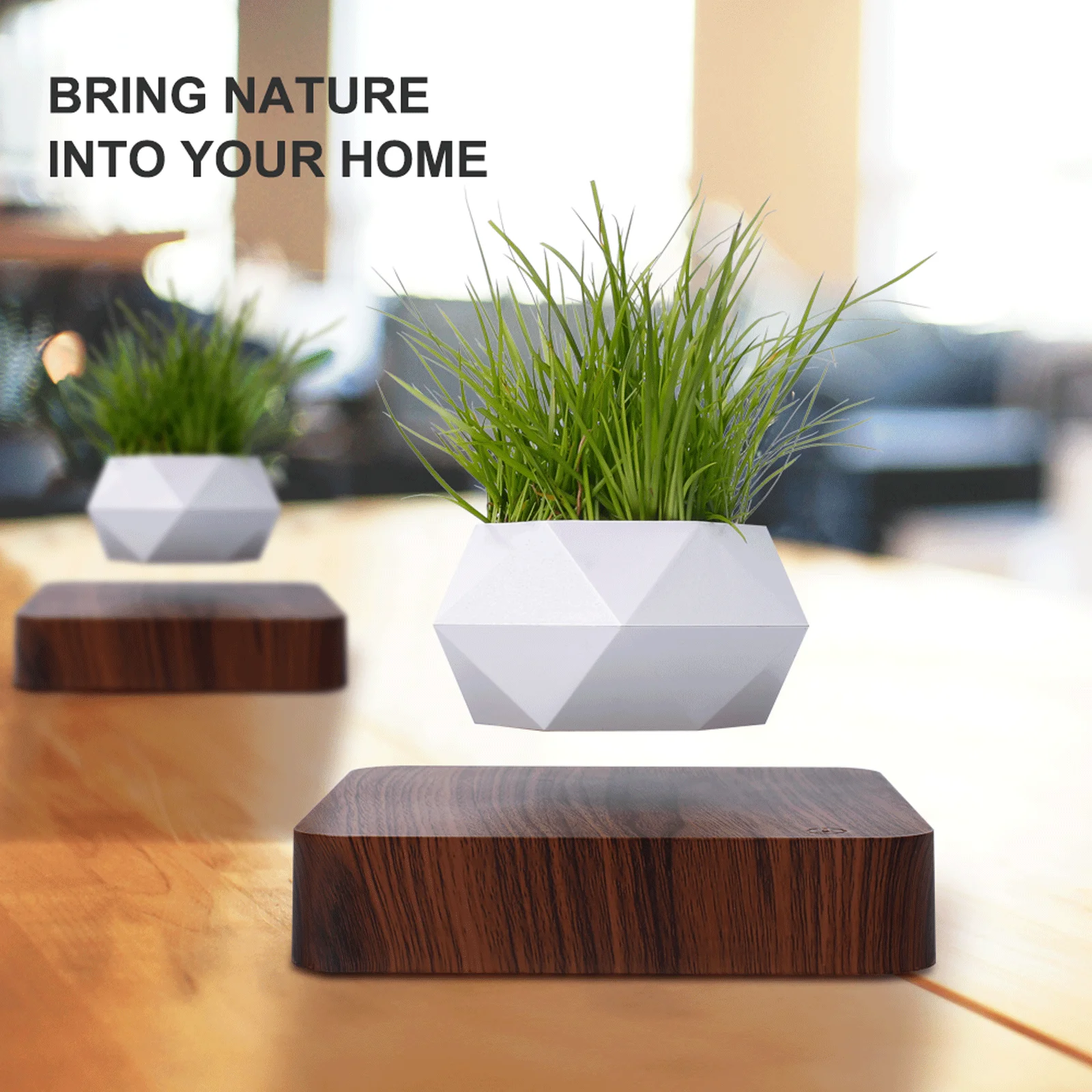 HCNT Factory Price Electric Levitating Plant Pot for Home & Garden Decoration Business Gifts