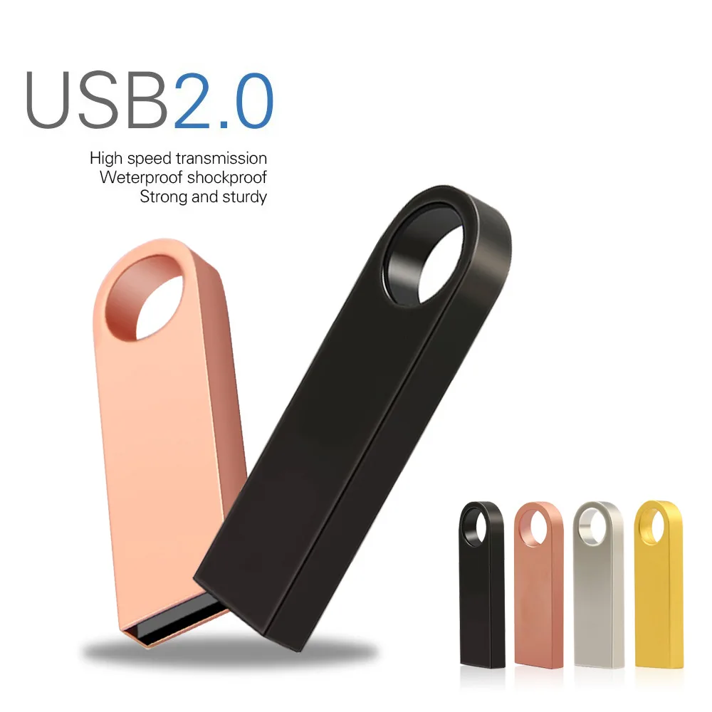 Custom logo USB Flash Drive DTSE9 usb 2.0 flash 64GB high speed pen drive 8GB 16GB 32GB 128GB Metal USB stick 3.0 Pendrive - ANKUX.COM