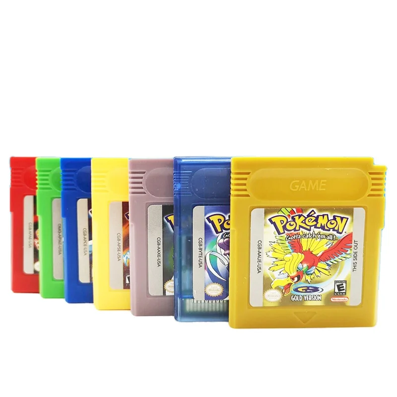 

Nostalgia Video games Pokemon Game Cards Cartridge For GBA GBC SP Gameboy Game boy Color Advance SP
