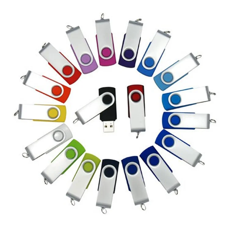 

Flash Memory Stick 4GB 32GB 64GB USB 2.0 PenDrive Mini Swivel Storage usb flash drive, Colorful