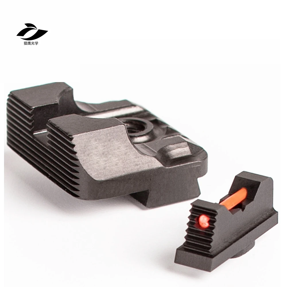 

Tactical .230 Fiber Optic Front and Rear Sight Set Combat Sight v3 fits Gen 3 and 4models for Hunting Accessories