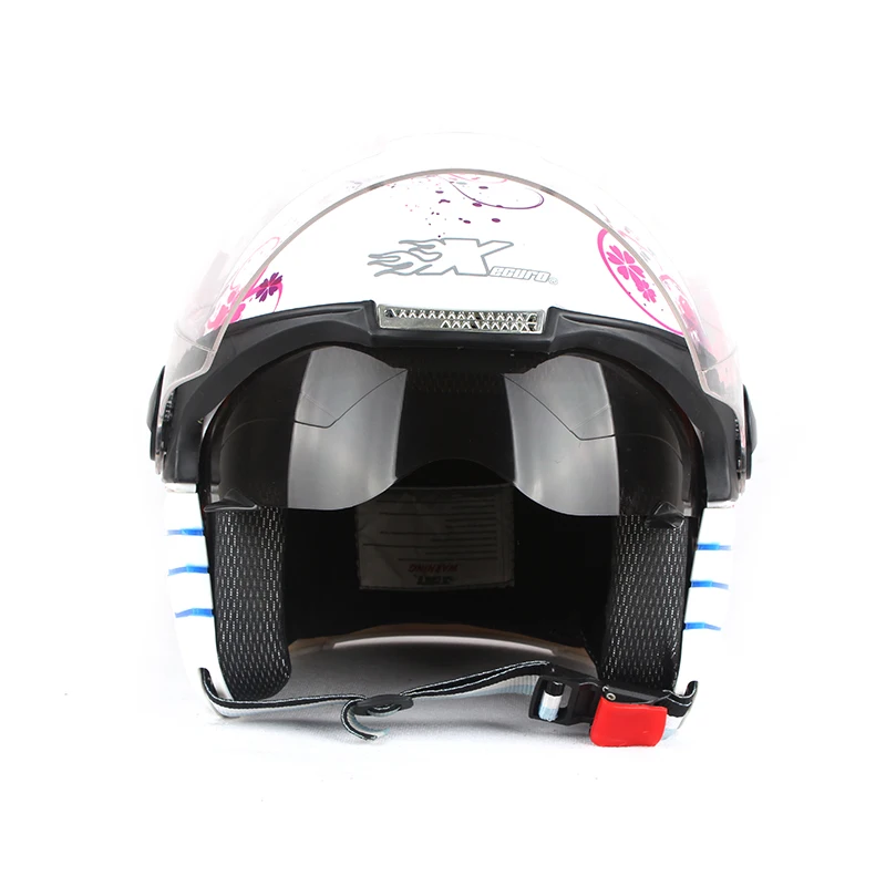 snell open face helmet