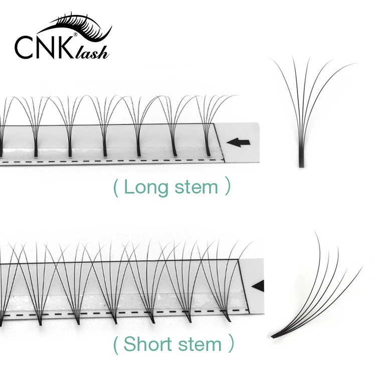 

Wholesale 5d DIY False Eyelash Extensiosns Premade Volume Fans Faux Mink 5d Lashes, Natural black