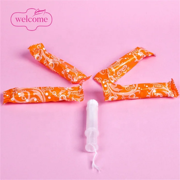 

Feminine Hygiene Products Organic Cotton Tampons Woman Sugarcane New Plant Based Applicator Organic Tampons With Applicator