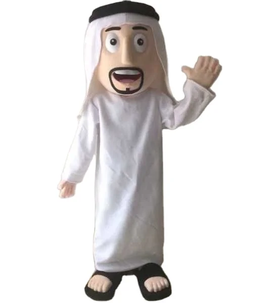 

Arabs cartoon mascot costume/human mascot costume on sale/mascot, As your requirement