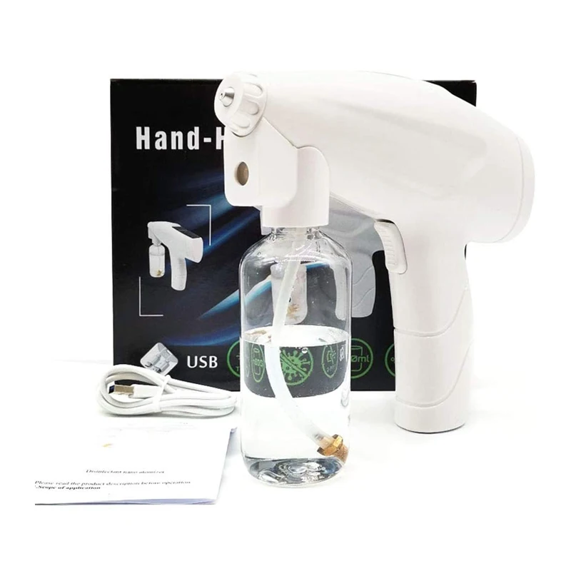 

OEM/ODM 2021 household electric sprayer nano spray gun pistols disinfection atomizer electric disinfents nano spray gun, Customized