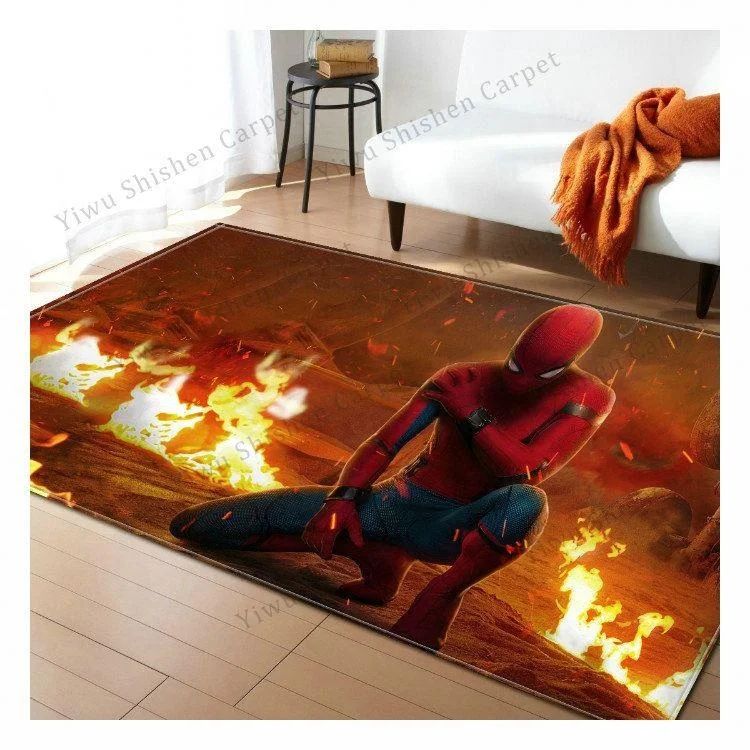 خلفية جدران سبايدر مان لغرف نوم الاطفال Spiderman Painting Art