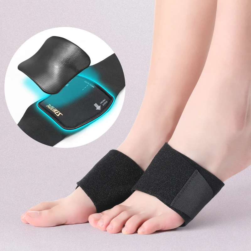 

Aolikes Arch Support Brace for Flat Feet with Pad Inside Plantar Support Compression Arch Sleeves Foot Pain Relief for Planter