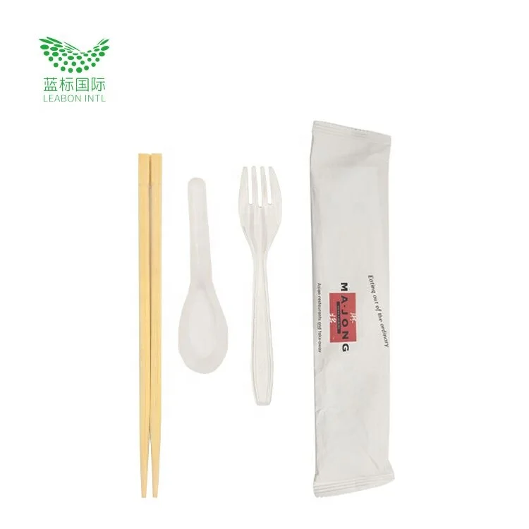 

Fuling Factory Medium Weight Disposable White Wrapped Plastic Cutlery Set With KnifeForkAnd Spoon