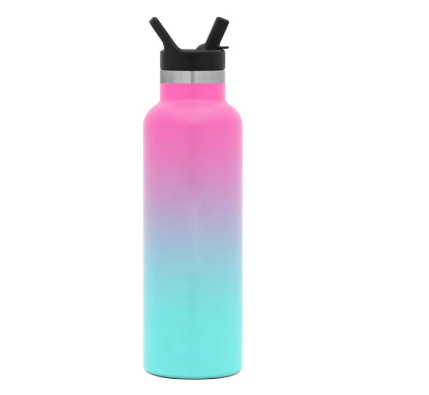 

Stainless Steel 350ML/500/750ML Double Walled Sport Water Bottle for camping customer logo, Customized color
