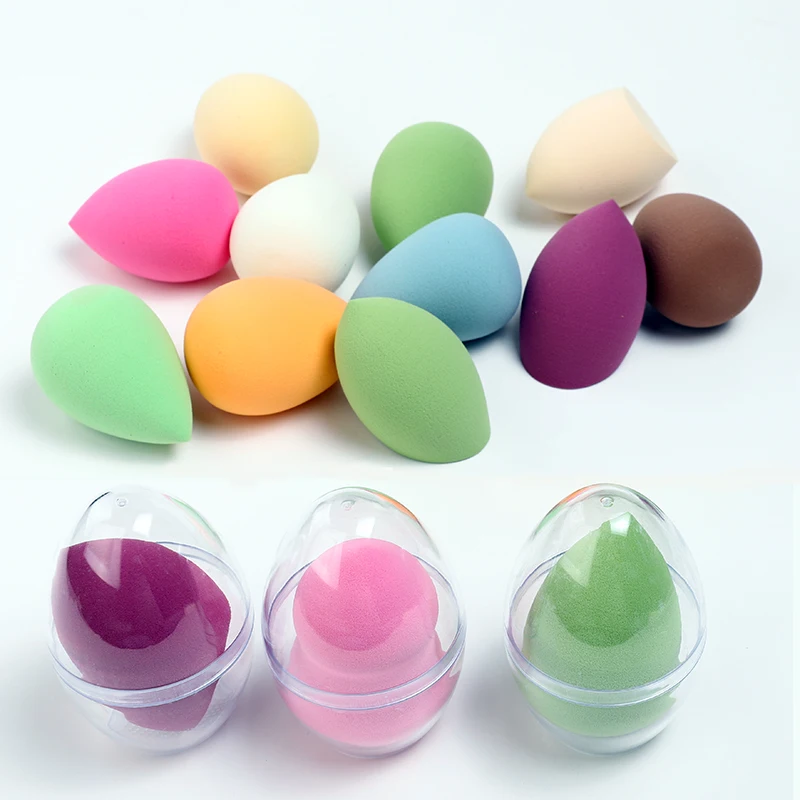 

HZM 3PCS Luxury Beauty Egg Makeup Tool Puff Sponge Egg Eye and Face Beauty Makeup Bag Tool own brand