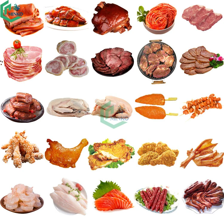 
cow meat vacuum tumbler processing chicken meat salting machine 