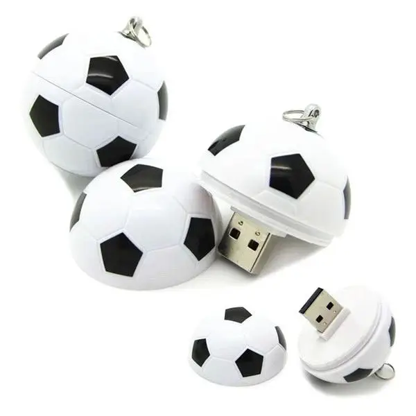 

Promotional Plastic Soccer Ball Cute Usb 2GB Flash Drive Logo