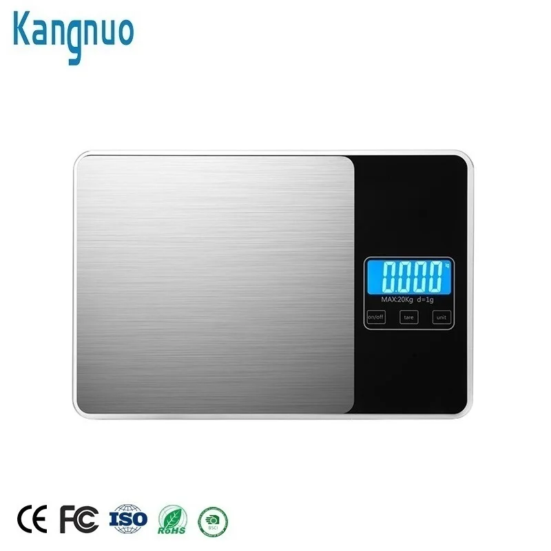 

ABS Plastic Tempered Glass Stainless Kitchen Scales 5000g 11lb Electronic Digital Food Scale, Customized color
