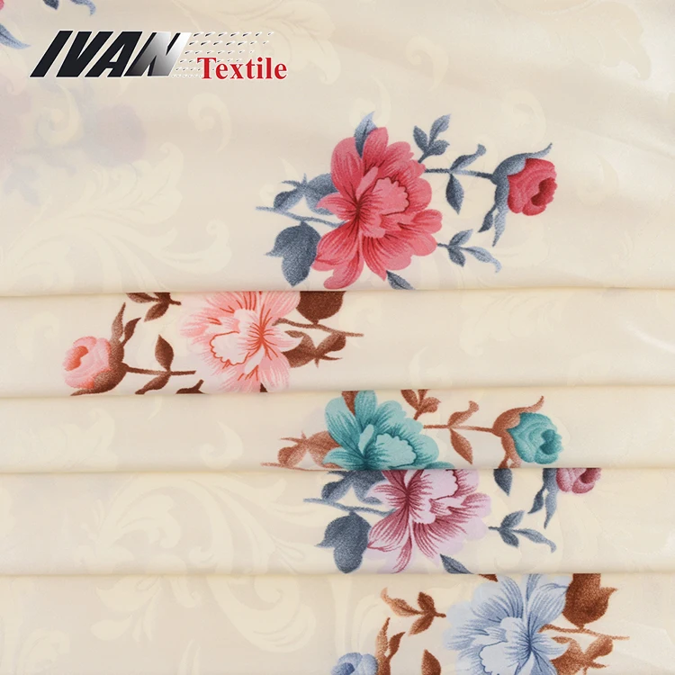 jacquard satin fabric