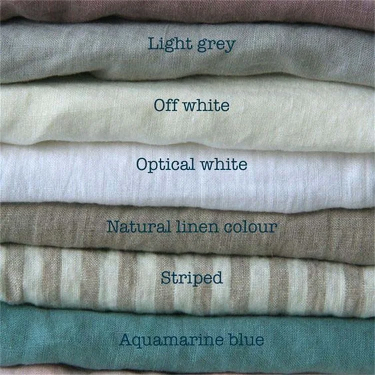 
Cheap 14sx14s 100% hemp stretch fabric for bedding sets 