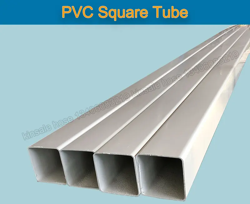 Large Diameter Sizes Plastic Rectangular Square Pvc Drainage Pipe Buy