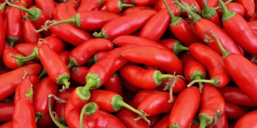 Toasting arbol chilies in a cast iron skillet