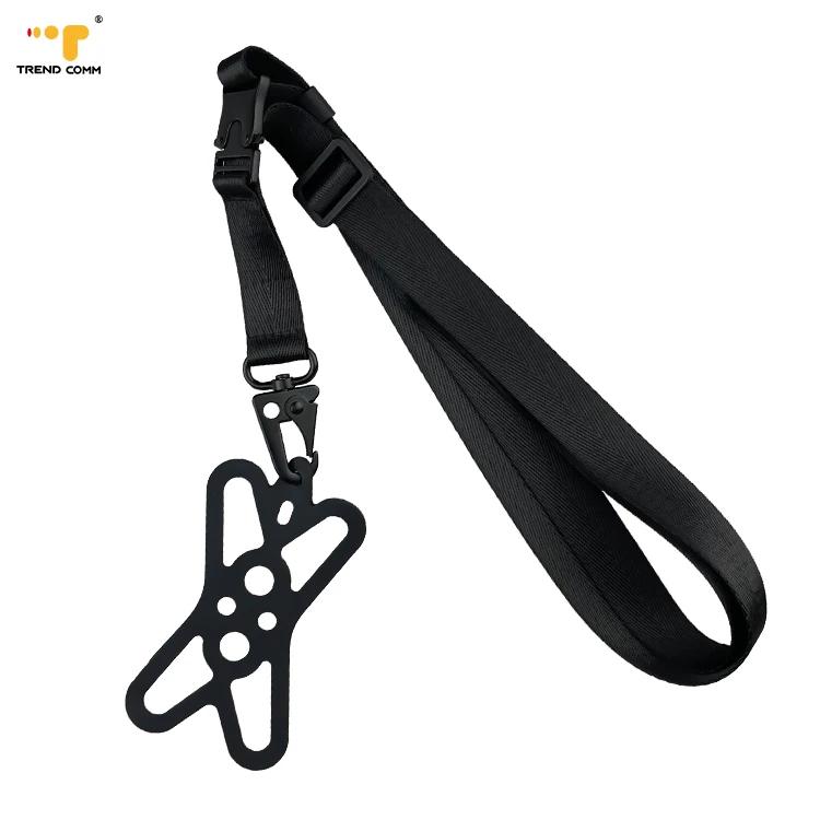 

2021 New Fashion Universal Colorful Nylon Woven Lanyard Custom Print Nylon Detachable Lanyards Strap, More color for you choose