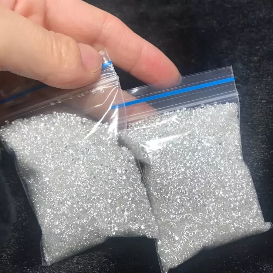 Wholesale Price D EF GH Color 0.7mm to 3mm Round Moissanite Melee Diamond Iced Out on Watch Glasses and Hiphop Jewelry