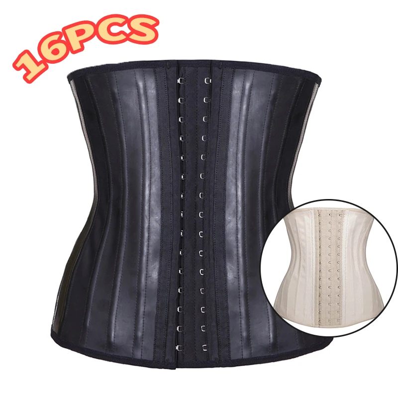 

woman's girdles Tight Latex Underbust Waist Training Corset Trainer Shaper 2019 New Arrival Top Quality Women Underbust corset, Black beige