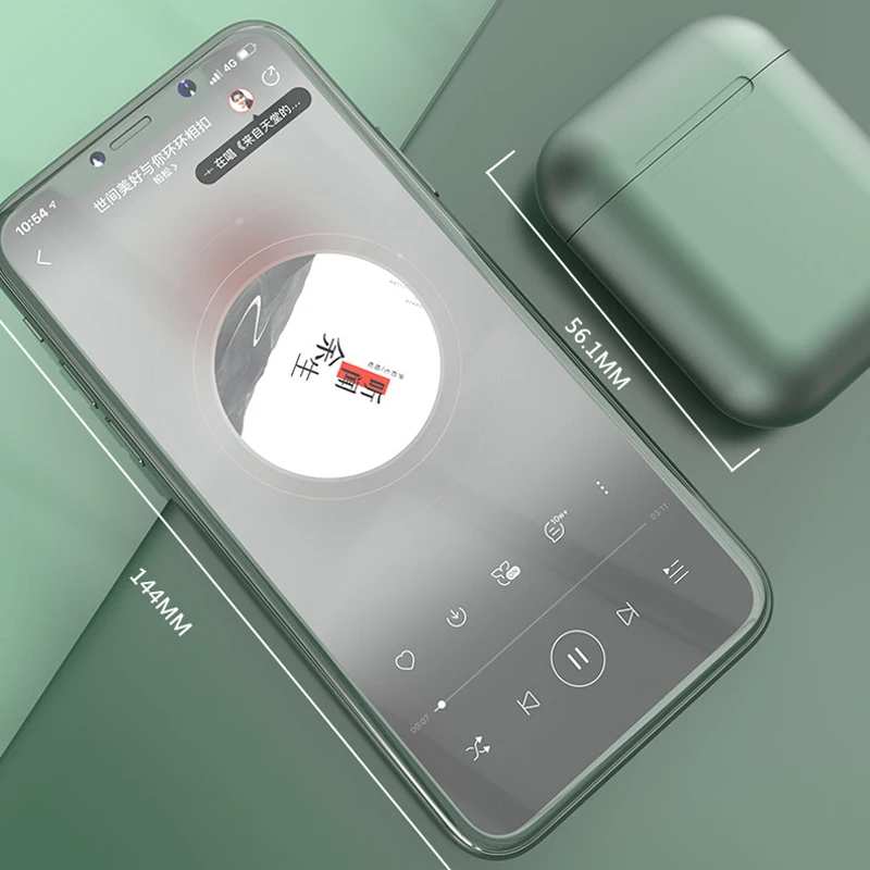 原装inpods 12 touch弹出式真正迷你耳塞式耳机 - buy macaron耳机