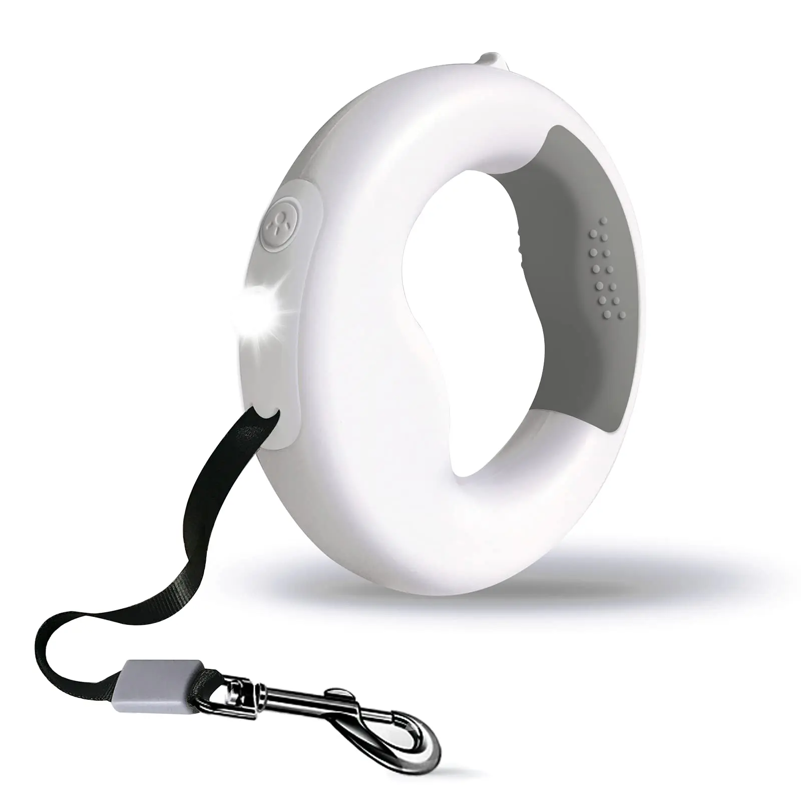 

Hands Free Automatic Smart LED Pet Leashes With Anti-Slip Handle USB Rechargeable Heavy Duty Retractable Dog Leash, Customized color