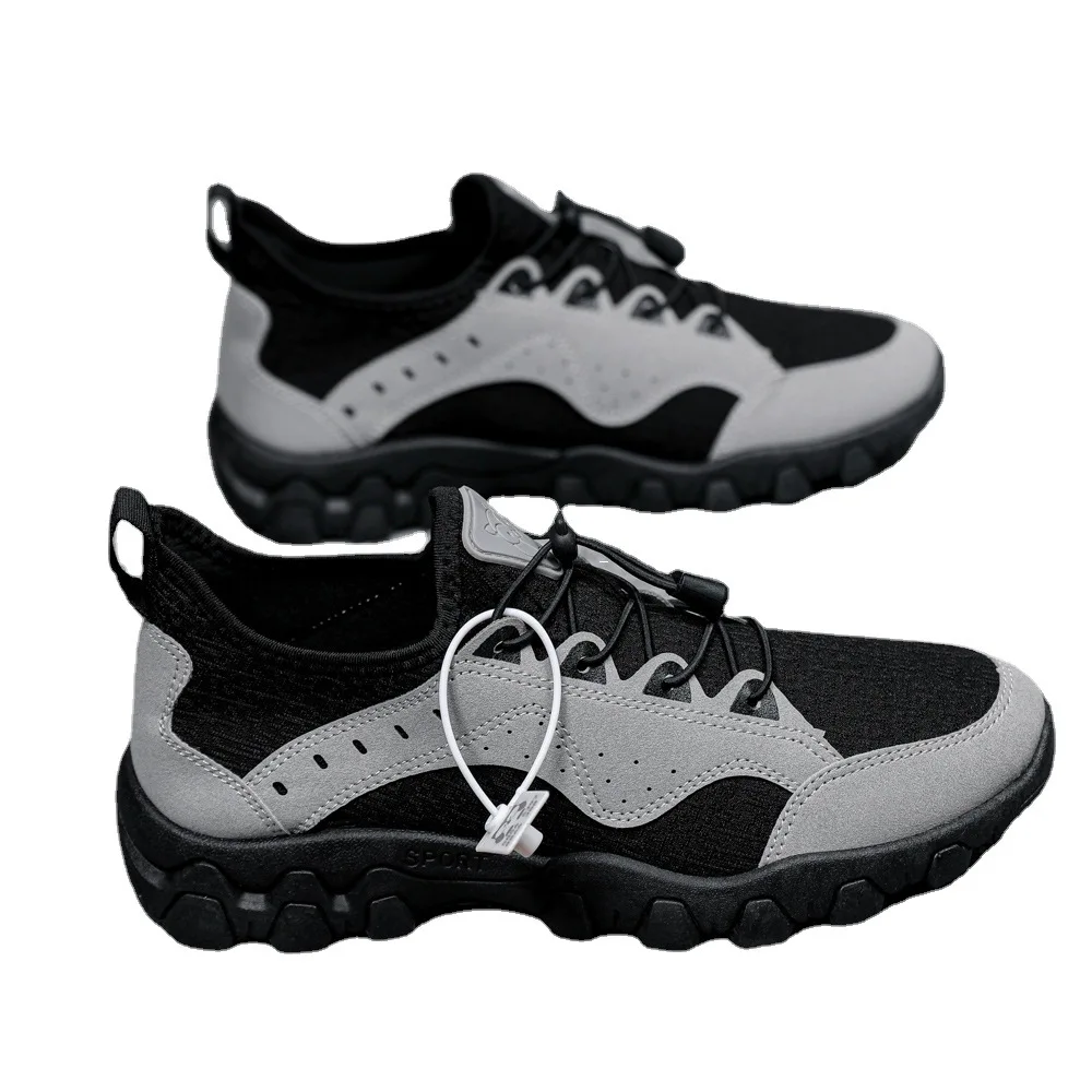 

Autumn new men's shoes low top round head leisure sports running shoes wholesale