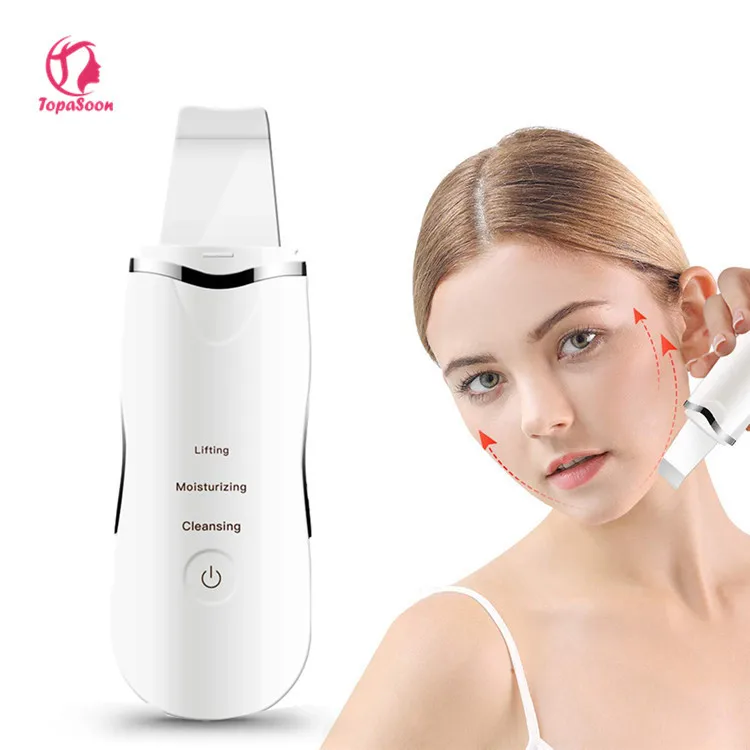 

Ultrasonic Vibrate Deep Face Cleansing Ultrsound Skin Scrubber