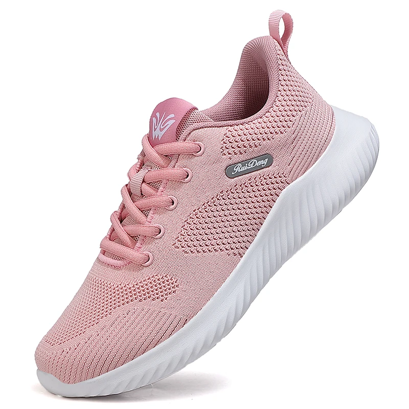

Some Counties Free Shipping RUIDENG Zapatos Deportivos Mesh Upper EVA Sole Sport Shoes Latest Design Ladies Sneakers 2021