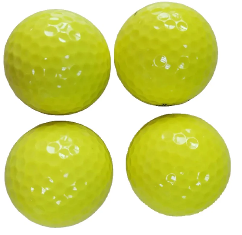 Two-Piece White Rubber Golf Ball Two-Layer Range Driving Practice Ball with Special Discount