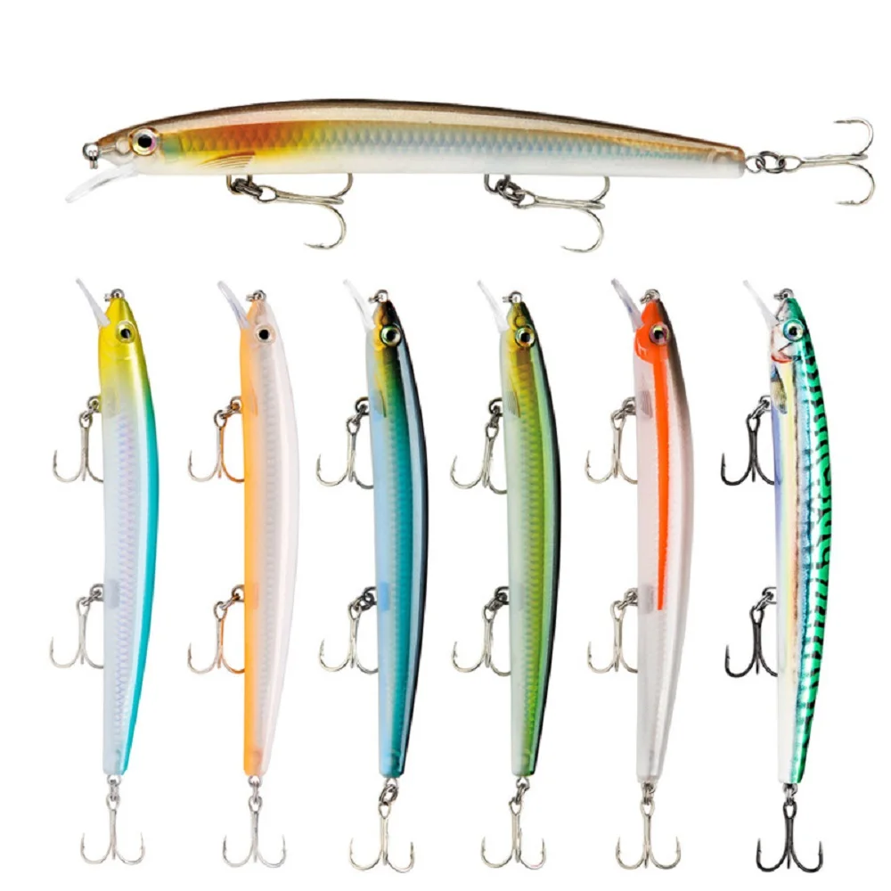 

Wholesale cheap price floating minnow 13cm 15g long casting ocean bait, Various color