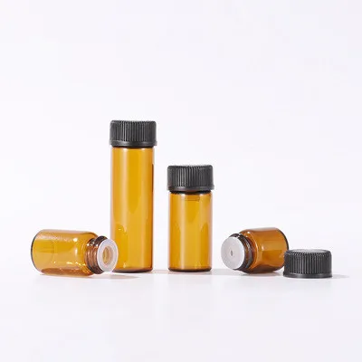 

Wholesale 1ml 2ml 3ml 5ml small essential oil glass bottle