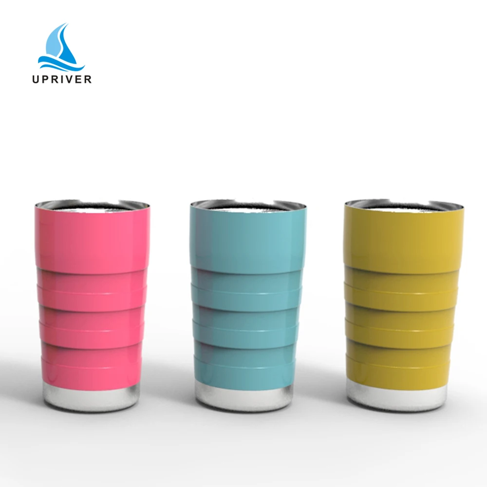 

Wholesale Custom Logo 320ml 450ml Double Walled Stainless Steel Coffee Tumbler Cups With Lids, Customized colors acceptable