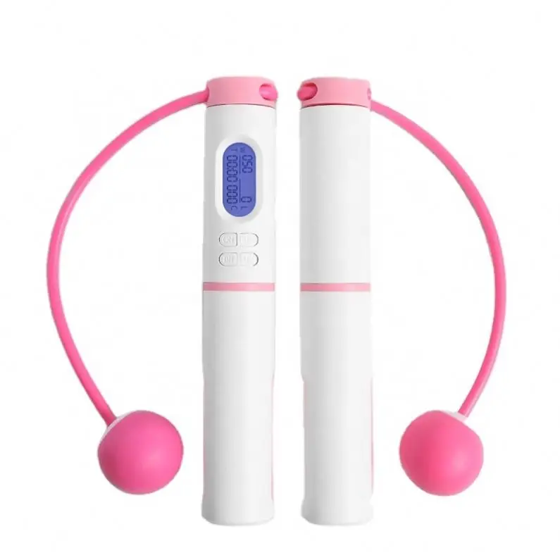 

custom logo Jump Rope Skipping Rope Digital Counter, Black/pink/blue/green