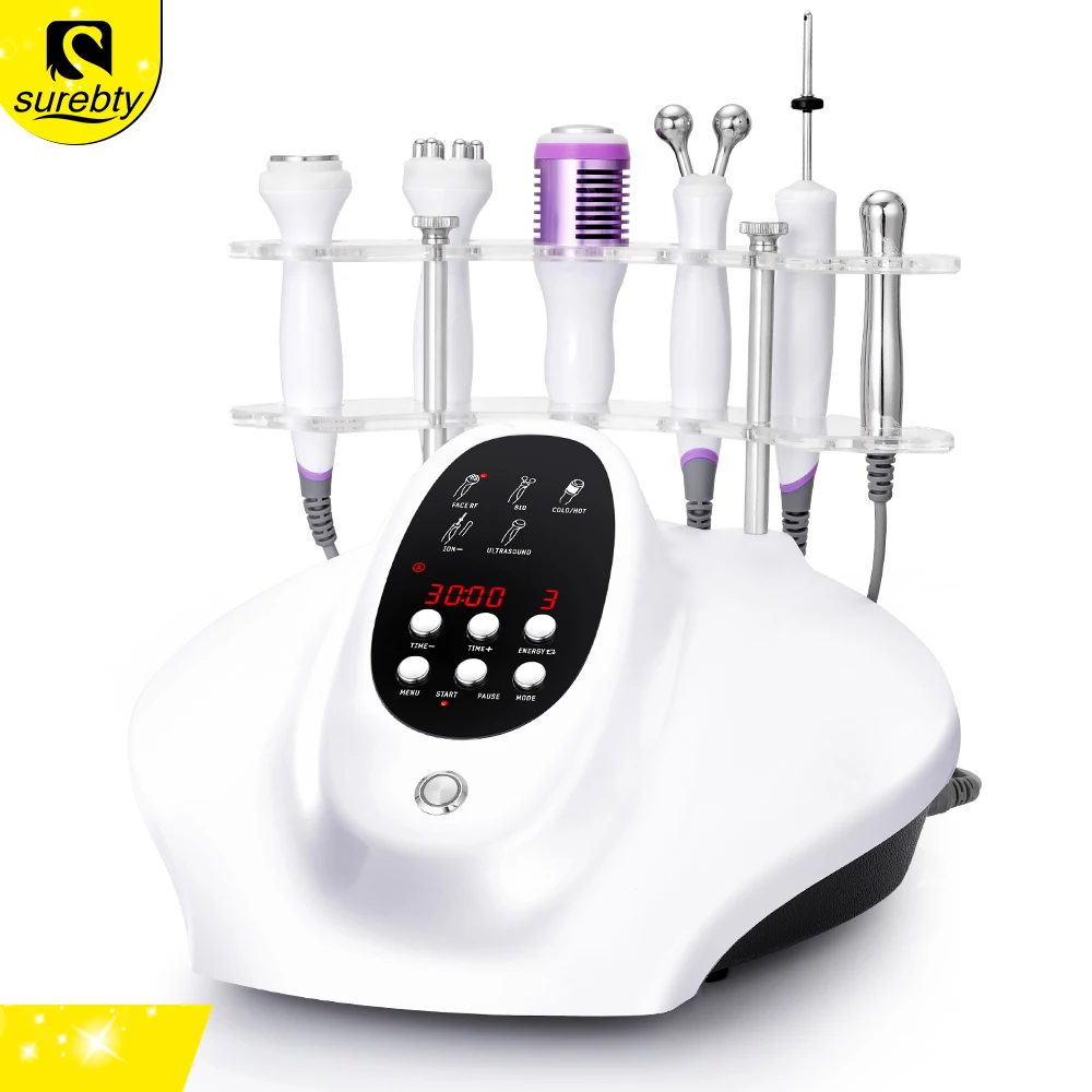 

2021 New Arrival 5in1 Cavitation Face Lifting Machine RF Skin Tightening Microcurrent Beauty Machine