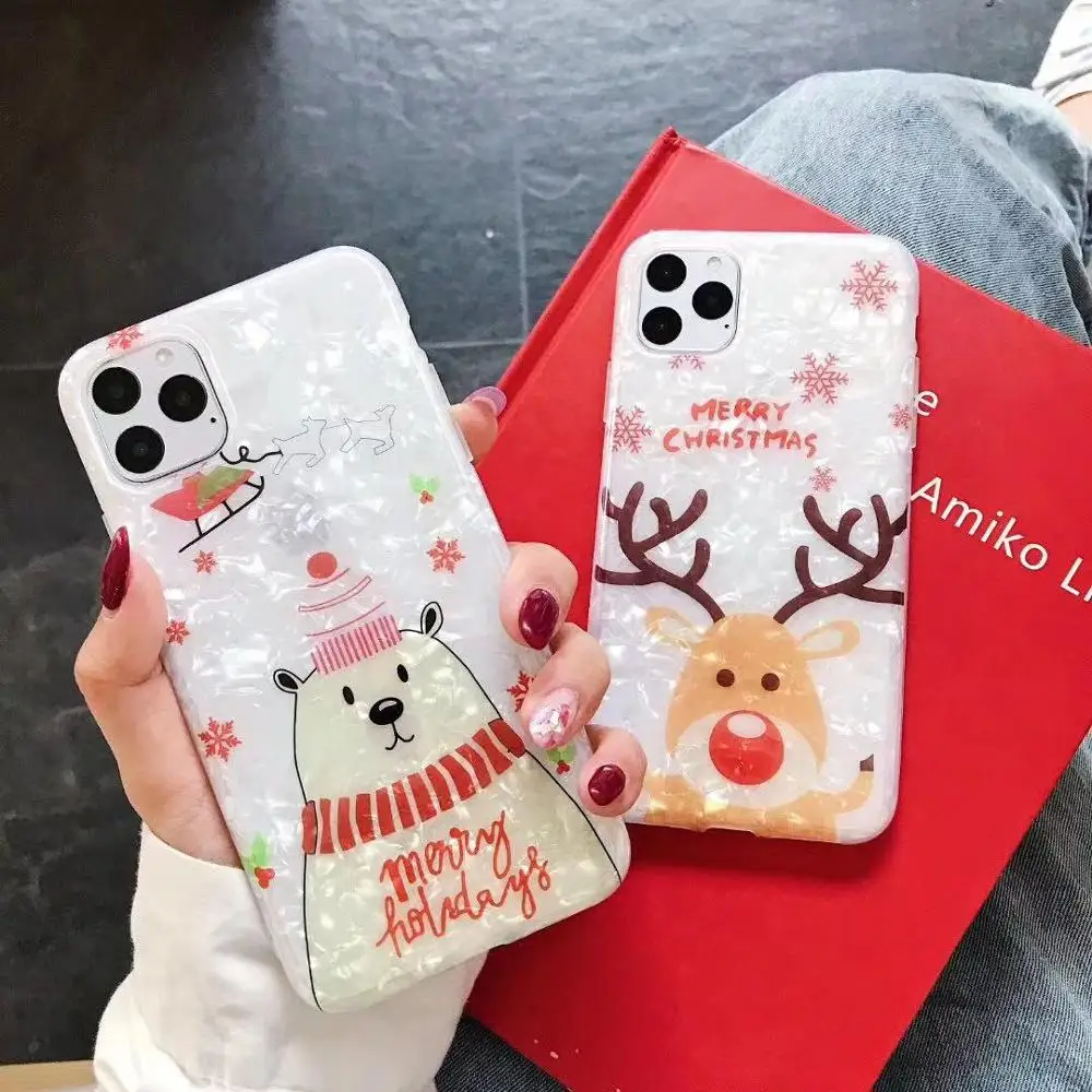 

Bling Glitter Star Sparkle Shell Grain Soft Silicone TPU Case Cover For iPhone 6 7 8 Plus 10 X XS XR 11 Pro Max Phone Cover Case