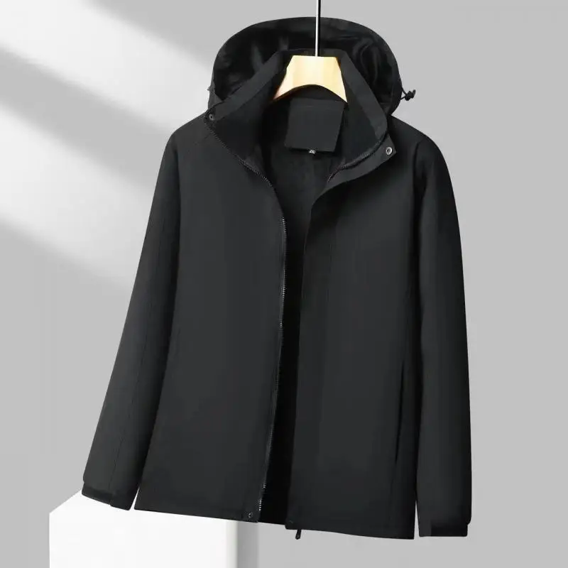 Plus Windproof Waterproof Lined Softshell Jacket