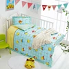 Amazon hot sale super soft luxury design baby cotton crib bedding set