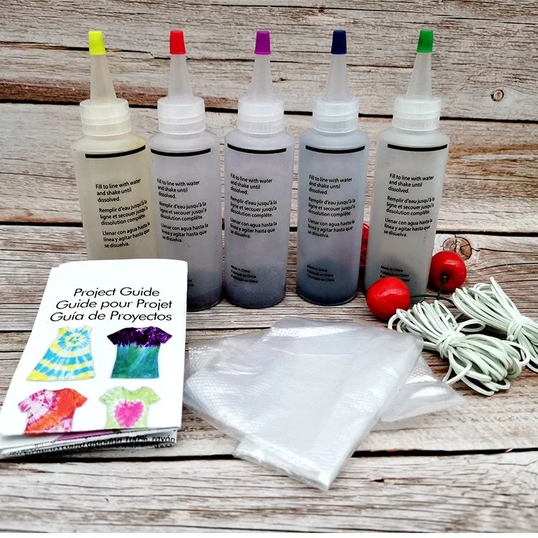 
tie dye paint Kids Children DIY Toys Custom 5 colors Tie Dye Kit 