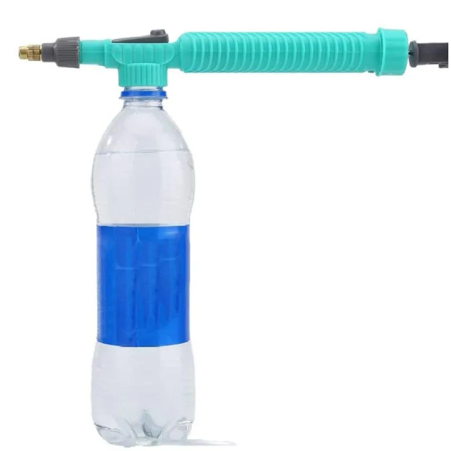 

Factory Wholesale air pump manual sprayer high pressure Water Bottle mist spray plastic nozzle 2 in 1 Cleaning garden watering, Grey