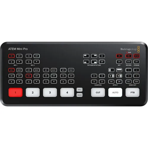 

Wholesale Quality Black magic Design ATEM Mini Live Stream Switcher