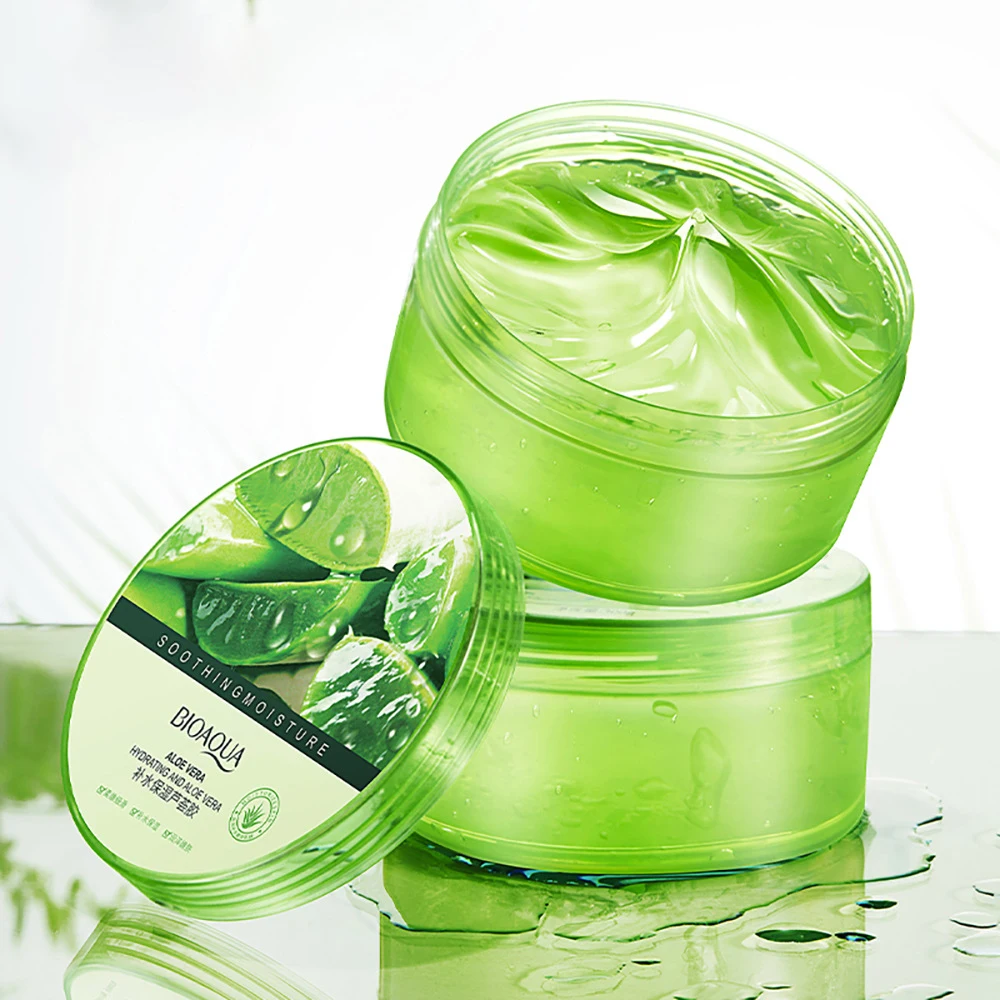 OEM bioaqua private label moisturizing aloe vera gel tender nourish smooth cream skin care cosmetic face cream gel