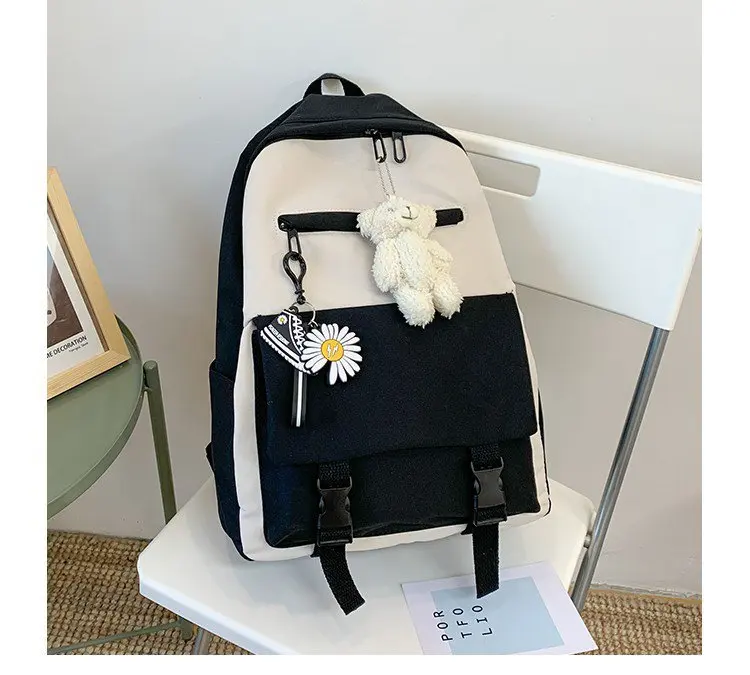 

2021 New Style School backpack bag for girls purses and handbags in China, Many colors