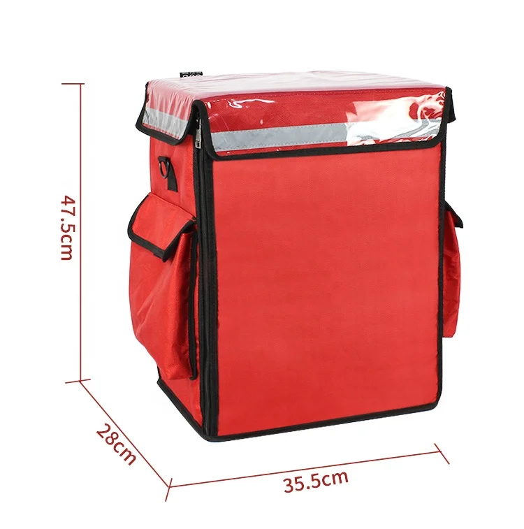 

waterproof Thermal motorcycle bike backpack food delivery bag