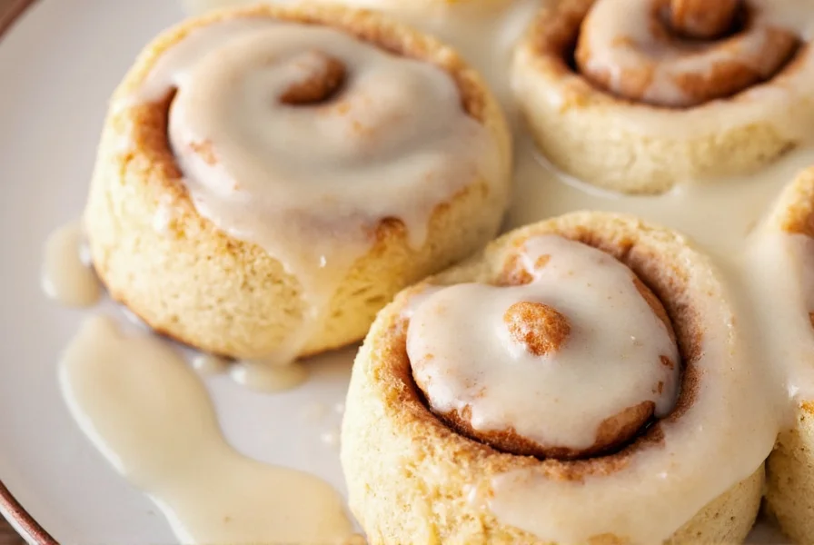 Vegan cinnamon roll filling being spread on rolled out dough