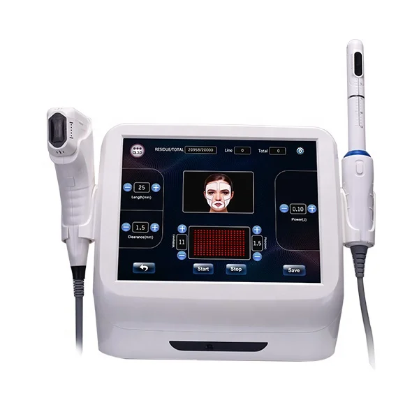 

2020 latest facial beauty equipment 3 in 1 anti-wrinnkle 4d hifu smas lifting