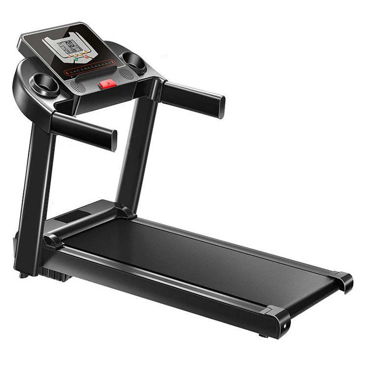 

Home Commercial Fitness Equipment Smart Electric Foldable Treadmill Jog Space Walk Machine, Black